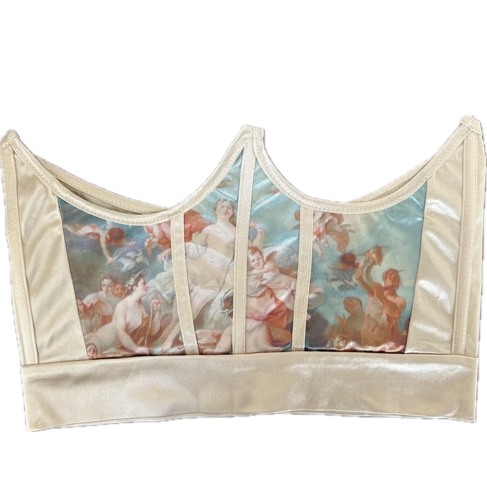 NWOT Baroque Art Underbust Corset Top Size M